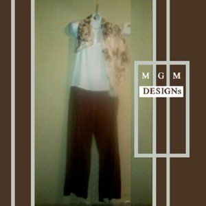 3pc M.G.M. Designs Pant Set